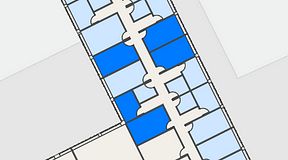 
							Planritning för Regus Rotsunda, 5 privata rum, 71 m²