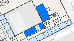 
							Planritning för iOffice Olof Palmes Gata 11, 4 privata rum, 126 m²