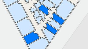
							Planritning för Quick Office Bromma Blocks, 4 privata rum, 42 m²