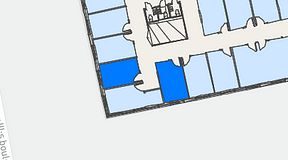 
							Planritning för Regus Gustav III:s Boulevard 34, 2 privata rum, 21 m²