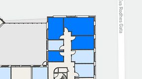 
							Planritning för Convendum Stampgatan 14, 4 privata rum, 60 m²