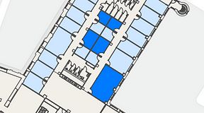 
							Planritning för Convendum Sundbyberg, 5 privata rum, 81 m²