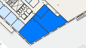 
							Planritning för United Spaces Lindholmen, 1 privata rum, 267 m²