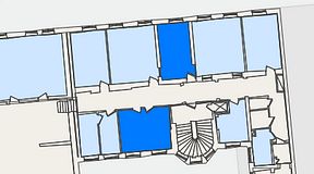 
							Planritning för KG10 Kungsgatan 8, 2 privata rum, 37 m²