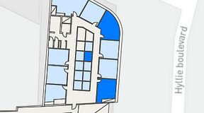
							Planritning för Mindpark Hyllie Eden, 3 privata rum, 52 m²