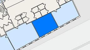 Planritning för iOffice Vasagatan 12, 1 privata rum, 44 m²