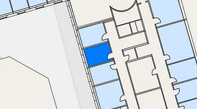 
							Planritning för Easy Office Spånga, 1 privata rum, 12 m²