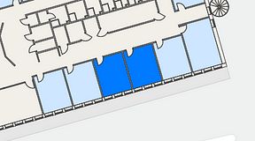 Planritning för Regus Spånga, 2 privata rum, 30 m²