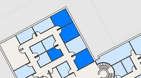 
							Planritning för Regus Kalmar, 4 privata rum, 43 m²