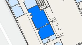 Planritning för United Spaces Waterfront Klarabergsviadukten, 2 privata rum, 60 m²