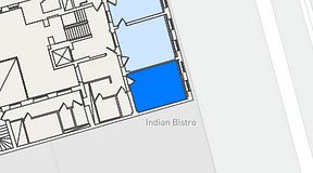 
							Planritning för Regus Östra Hamngatan, 1 privata rum, 22 m²
