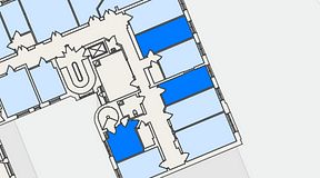 
							Planritning för Genetor Elverket, 3 privata rum, 38 m²