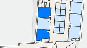 
							Planritning för Mindpark Hyllie Eden, 2 privata rum, 33 m²