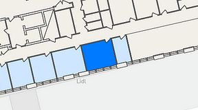 
							Planritning för Metropole Gamestreet 1, 1 privata rum, 19 m²