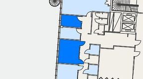 Planritning för Embassaden, 2 privata rum, 27 m²