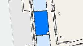 Planritning för Arena Sergel, 1 privata rum, 45 m²