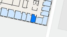 
							Planritning för Regus Jönköping, 1 privata rum, 8 m²