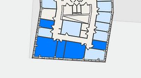 
							Planritning för Regus Hyllie Stationstorg 31, 5 privata rum, 71 m²