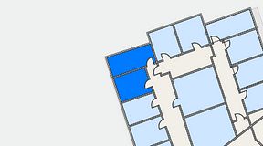 
							Planritning för Quality Office Nacka, 2 privata rum, 26 m²