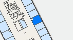 
							Planritning för Convendum Västra Järnvägsgatan 3, 1 privata rum, 11 m²