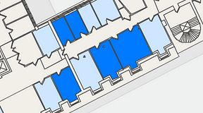 
							Planritning för 7A Posthuset, Vasagatan 28, 5 privata rum, 90 m²
