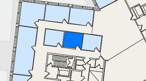 
							Planritning för United Spaces Elektrogatan 10, 1 privata rum, 14 m²