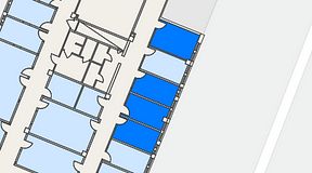 
							Planritning för Växthuset Jägershillgatan, 4 privata rum, 41 m²