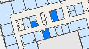 
							Planritning för United Spaces Östra Hamngatan, 3 privata rum, 22 m²