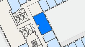 Planritning för iOffice Kungsgatan 64, 1 privata rum, 31 m²