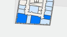 
							Planritning för Regus Hyllie Stationstorg 31, 3 privata rum, 54 m²
