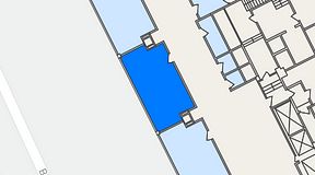 Planritning för The Works Västra Järnvägsgatan, 1 privata rum, 38 m²