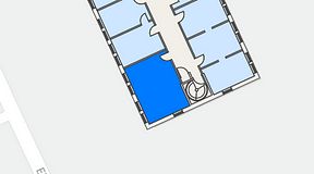 
							Planritning för Easy Office Bromma, 1 privata rum, 28 m²