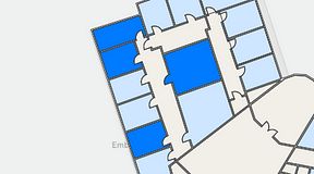 
							Planritning för Quality Office Nacka, 4 privata rum, 63 m²