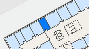 
							Planritning för Convendum Drottninggatan, 1 privata rum, 10 m²
