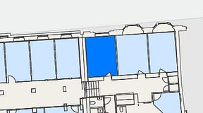 
							Planritning för Convendum Kungsgatan 9, 1 privata rum, 18 m²