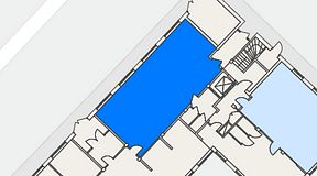 
							Planritning för Dockside Office & Coworking, 1 privata rum, 75 m²