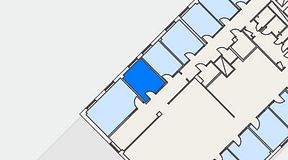 
							Planritning för Regus Nynäshamn, 1 privata rum, 12 m²