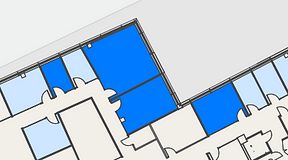 
							Planritning för Spaces Hyllie Vista, 4 privata rum, 86 m²