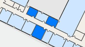 
							Planritning för Quick Office Älvsjö, 3 privata rum, 35 m²