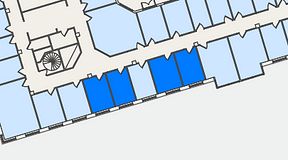 
							Planritning för Regus Odinsgatan 13, 4 privata rum, 40 m²