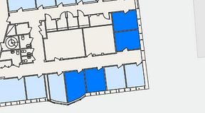 
							Planritning för Regus Saltsjö-Boo, 4 privata rum, 42 m²