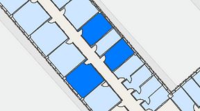 Planritning för Regus Svetsarvägen 15, 3 privata rum, 50 m²