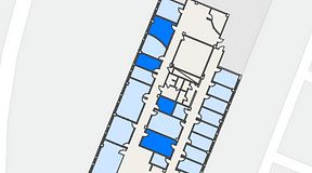 
							Planritning för Växthuset Jägershillgatan, 4 privata rum, 52 m²