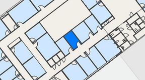 
							Planritning för Convendum Avenyn, 1 privata rum, 8 m²