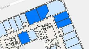 Planritning för Genetor Elverket, 5 privata rum, 89 m²