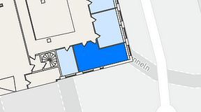 
							Planritning för THE WORKS Medborgarplatsen, 1 privata rum, 25 m²