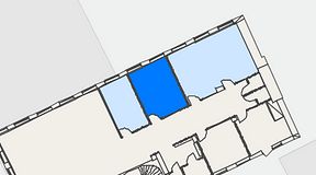 Planritning för Convendum Vegagatan 14, 1 privata rum, 23 m²