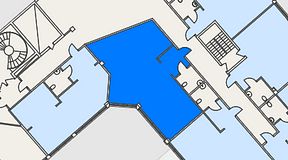 
							Planritning för FASTOFFICE Lunda, 1 privata rum, 76 m²