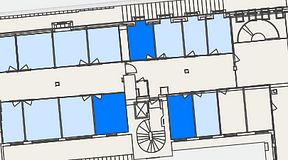 
							Planritning för Convendum Kungsgatan 9, 3 privata rum, 30 m²