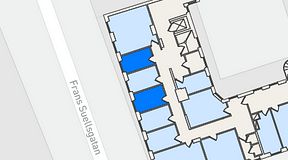 
							Planritning för Regus Adelgatan 21, 2 privata rum, 15 m²